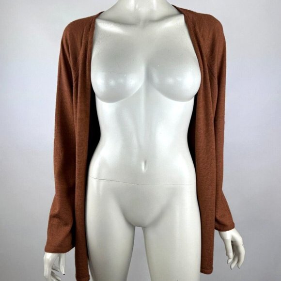 Missoni Italy Cashmere Silk Open Front Cardigan Women M Long Sleeve Lightweight - Picture 2 of 11